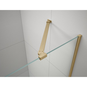 TRINITY GOLD MATT obdélníkový sprchový kout 1200x1000mm, čiré , pravé GT5610-12CR-G