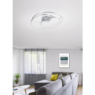LED stropní osvětlení Trio Gale nikl 673918007