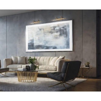 LED Nástěnná lampa Trio Cuadro mosaz 225210104