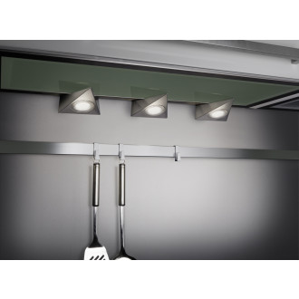 LED Nástěnná lampa Trio Ecco nikl 273370307
