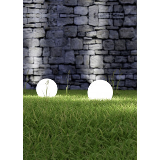 Stojací lampa Reality Bolo bílá R57042001