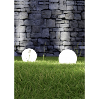 Stojací lampa Reality Bolo bílá R57043001