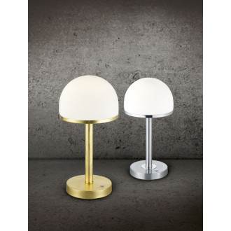 LED stolní lampa Trio Berlin nikl 527590107