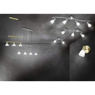 LED bodové osvětlení Trio Levisto nikl 871010307