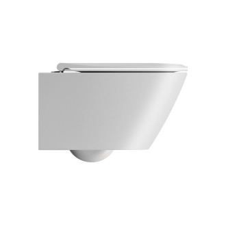MODO závěsná WC mísa, Swirlflush, 37x54cm, bílá dual-mat