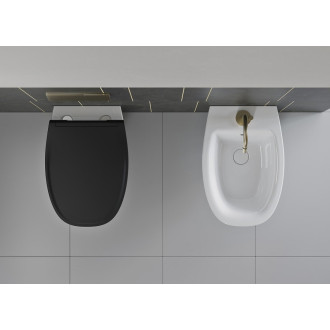 MODO bidet závěsný, 37x54cm, bílá ExtraGlaze