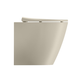 MODO WC mísa stojící, Swirlflush, 37x52cm, spodní/zadní odpad, creta dual-mat