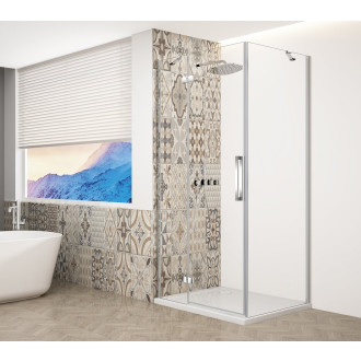 TRINITY CHROME obdélníkový sprchový kout 900x1000mm, čiré sklo, levé GT5610-90CL-CH