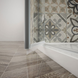 TRINITY CHROME obdélníkový sprchový kout 1100x1200mm, čiré sklo, levé GT5612-11CL-CH