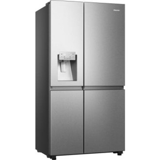 Lednice Hisense stříbrná RS818N4TIC