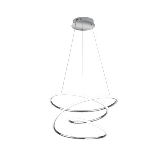 LED závěsné osvětlení Reality Bologna chrom R37051106