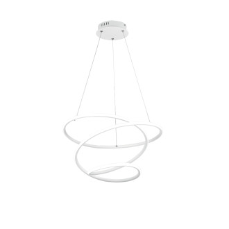 LED závěsné osvětlení Reality Bologna bílá R37051131