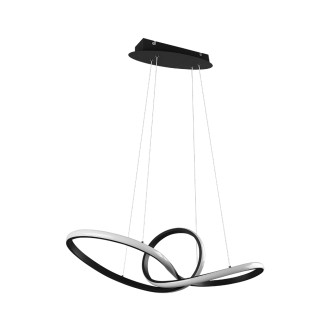 LED závěsné osvětlení Reality Sansa černá R32751132
