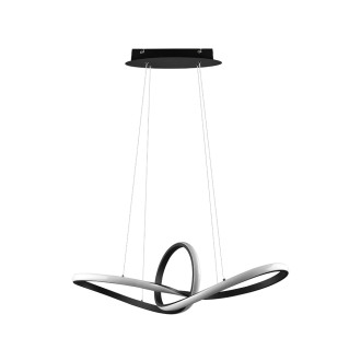 LED závěsné osvětlení Reality Sansa černá R32751132