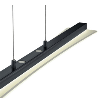 LED závěsné osvětlení Reality Smash černá R32421132
