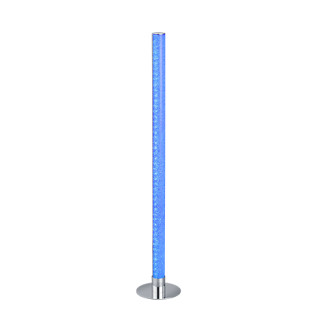 LED stojací lampa Reality Leia chrom R42571100