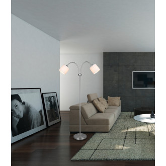 Stojací lampa Reality Tommy nikl R46332001