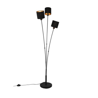 Stojací lampa Reality Tommy černá R46333979