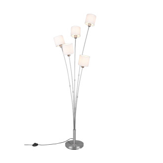 Stojací lampa Reality Tommy nikl R46335901