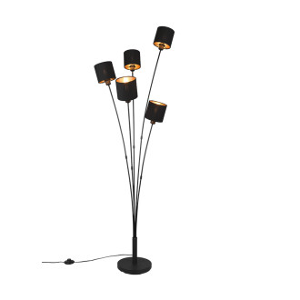 Stojací lampa Reality Tommy černá R46335979