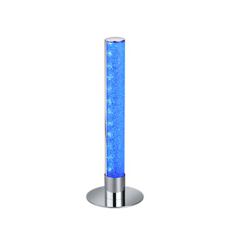 LED stolní lampa Reality Leia chrom R52571100