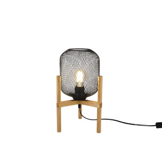 Stolní lampa Reality Calimero černá R50561032