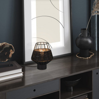 Stolní lampa Reality Borka černá R51261002