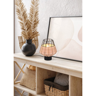 Stolní lampa Reality Borka přírodní R51261036