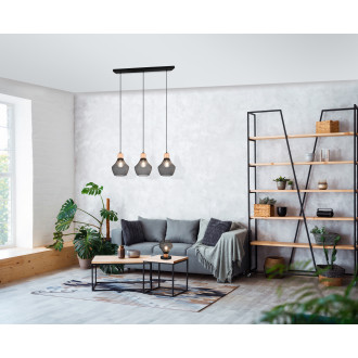 Stolní lampa Reality Valeria černá R51281032