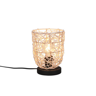 Stolní lampa Reality Lovis přírodní R51141036