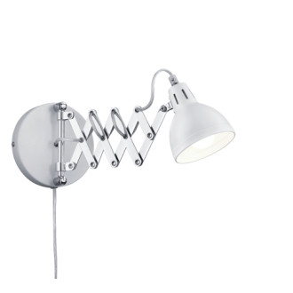 Nástěnná lampa Reality Scissor bílá R20321031