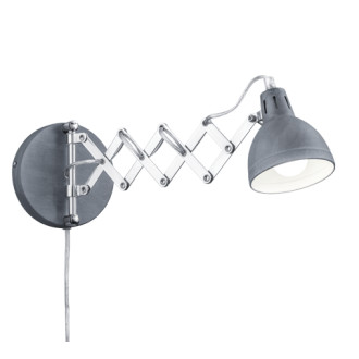 Nástěnná lampa Reality Scissor beton R20321078