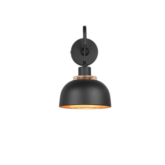 Nástěnná lampa Reality Punch černá R20811732