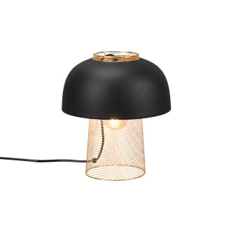 Stolní lampa Reality Punch černá R50811032