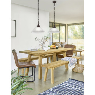 Závěsné osvětlení Reality Country rusty R30871024