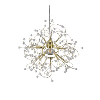 Závěsné osvětlení Reality Gloria mosaz R31311003