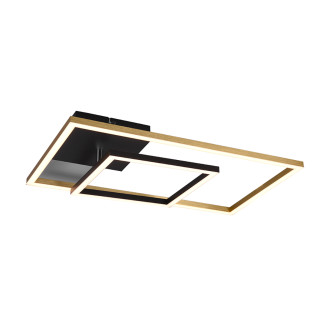 LED stropní osvětlení Reality Padella mosaz R62642108