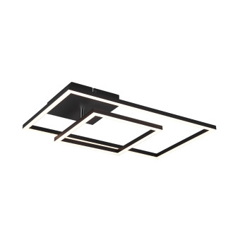 LED stropní osvětlení Reality Padella černá R62642132