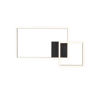 LED stropní osvětlení Reality Padella černá R62642132