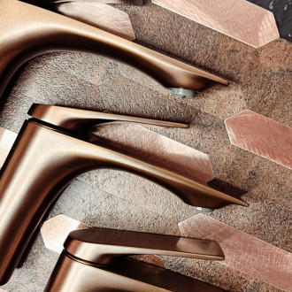 Rea Koupelnová baterie Rea AVALON Copper Brush High REA-B0493