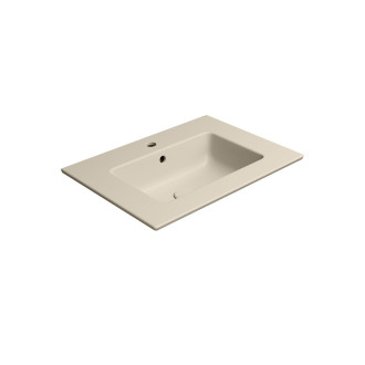 PURA keramické umyvadlo Slim 62x46cm, creta mat