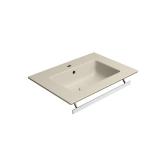 PURA keramické umyvadlo Slim 62x46cm, creta mat
