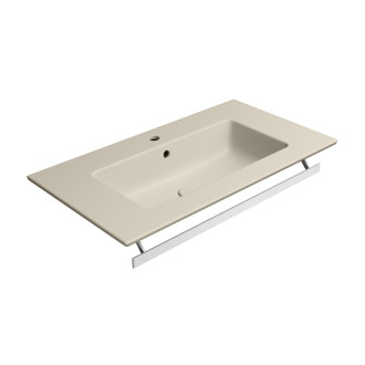 PURA keramické umyvadlo Slim 82x46cm, creta mat