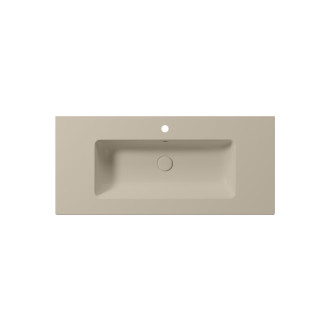 PURA keramické umyvadlo Slim 102x46cm, creta mat