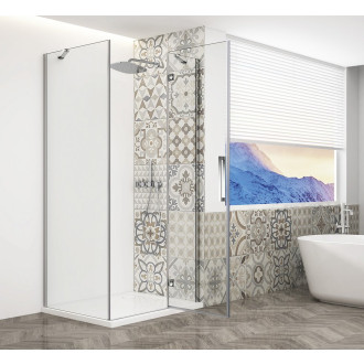 TRINITY CHROME obdélníkový sprchový kout 1000x900mm, čiré sklo, pravé GT5690-10CR-CH