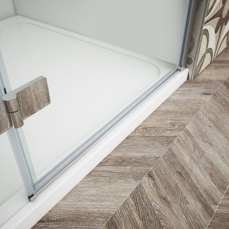 TRINITY CHROME obdélníkový sprchový kout 1000x900mm, matné sklo, levé GT5690-10ML-CH