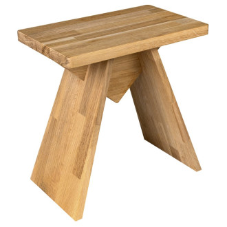 ASTYLE stolička 40x41x25cm, masiv přírodní dub AS410 60469