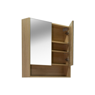 Zrcadlová skříňka Naturel Lucca 80x75 cm lamino dub LUCCA80CABD
