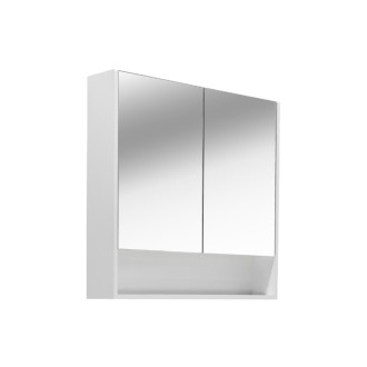 Zrcadlová skříňka Naturel Lucca 80x75 cm lamino LUCCA80CABW