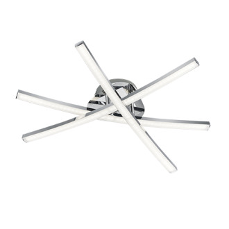 LED stropní osvětlení Reality Capella chrom R62491306